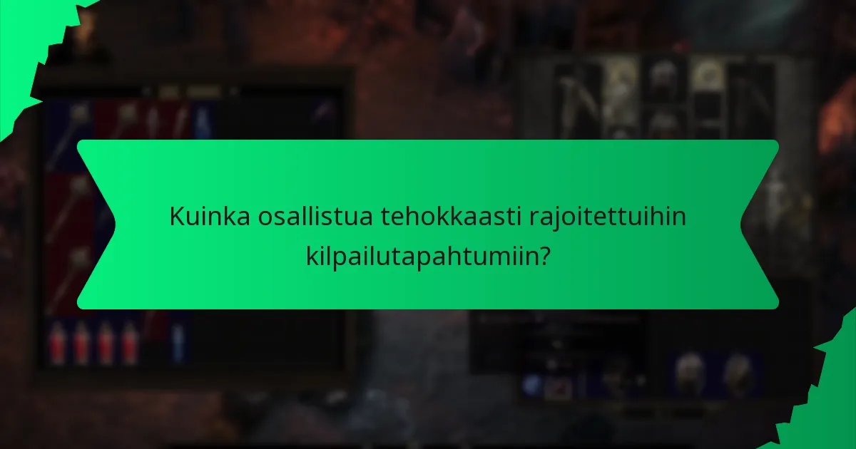 Mitkä värit liittyvät kilpailutapahtumien palkintoihin?