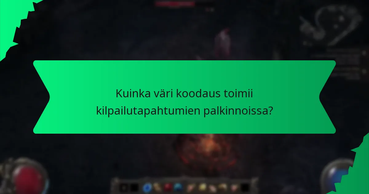 Mitä efektejä osallistumiskilpailutapahtumien palkinnot tarjoavat?