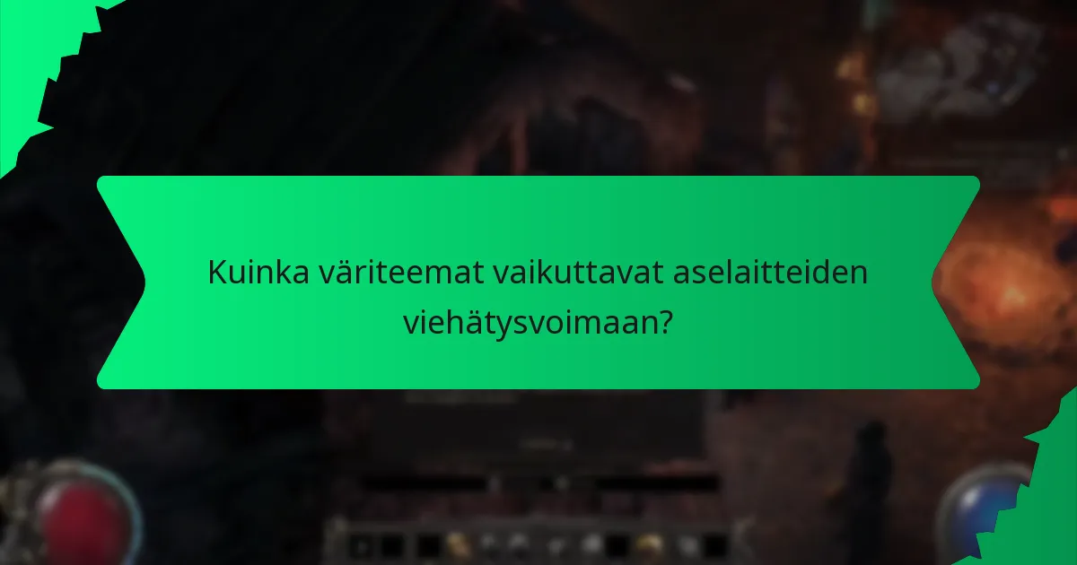 Mitkä ovat aselaitteiden Twitch-dropsin harvinaisuusluokat?