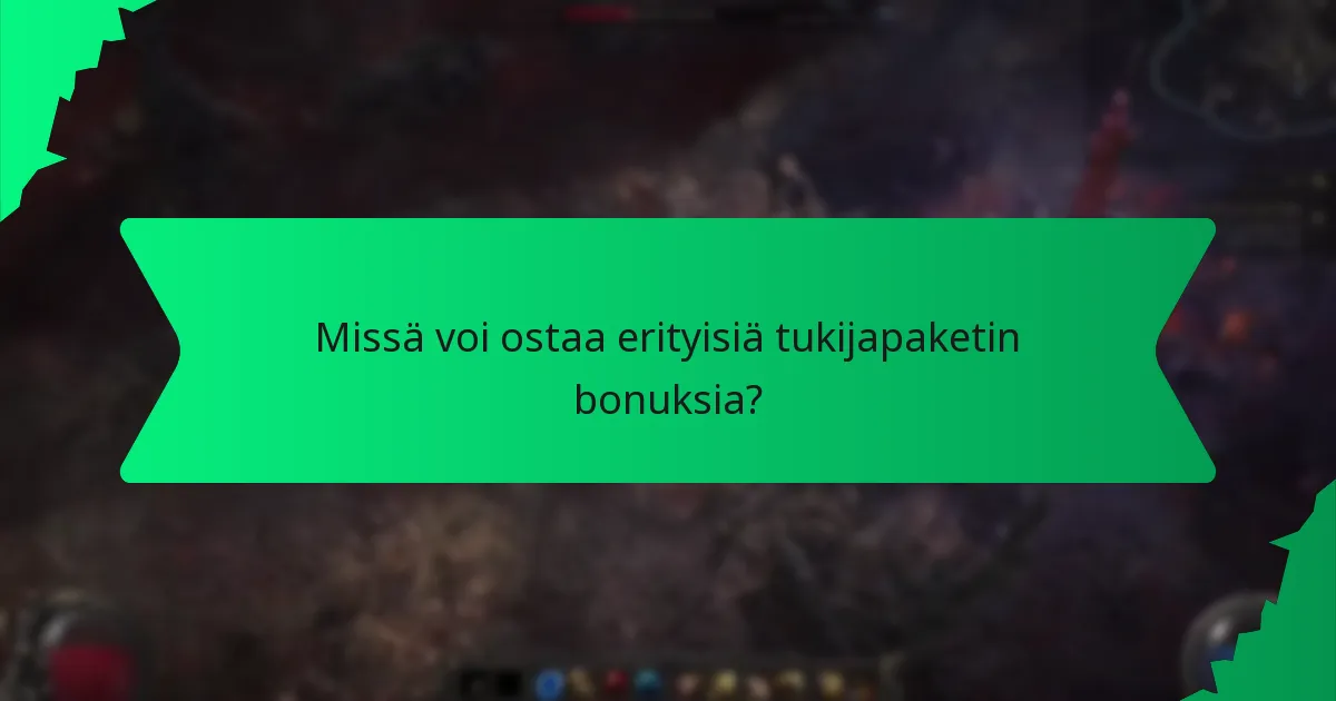 Mitkä vaikutukset tukijapaketin bonuksilla on?