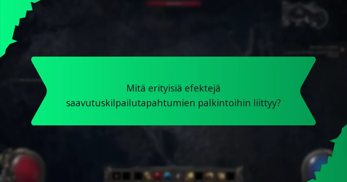 Mitä saavutuskilpailutapahtumien palkintojen värit merkitsevät?