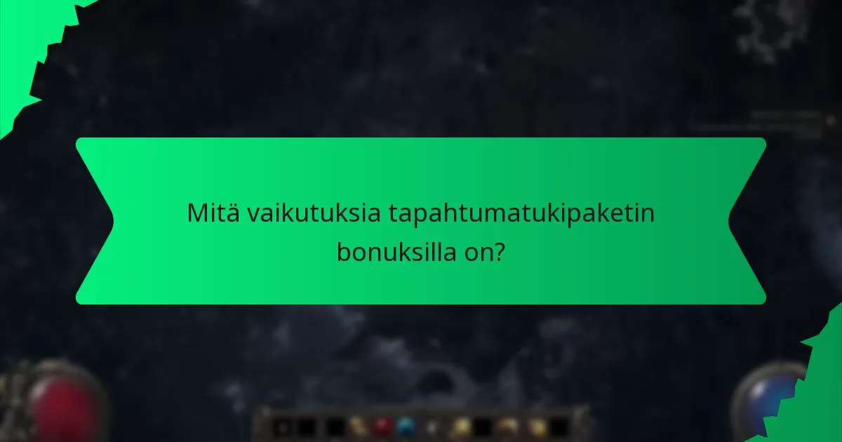 Kuinka vertailla tapahtumatukipaketin bonuksia tehokkaasti?