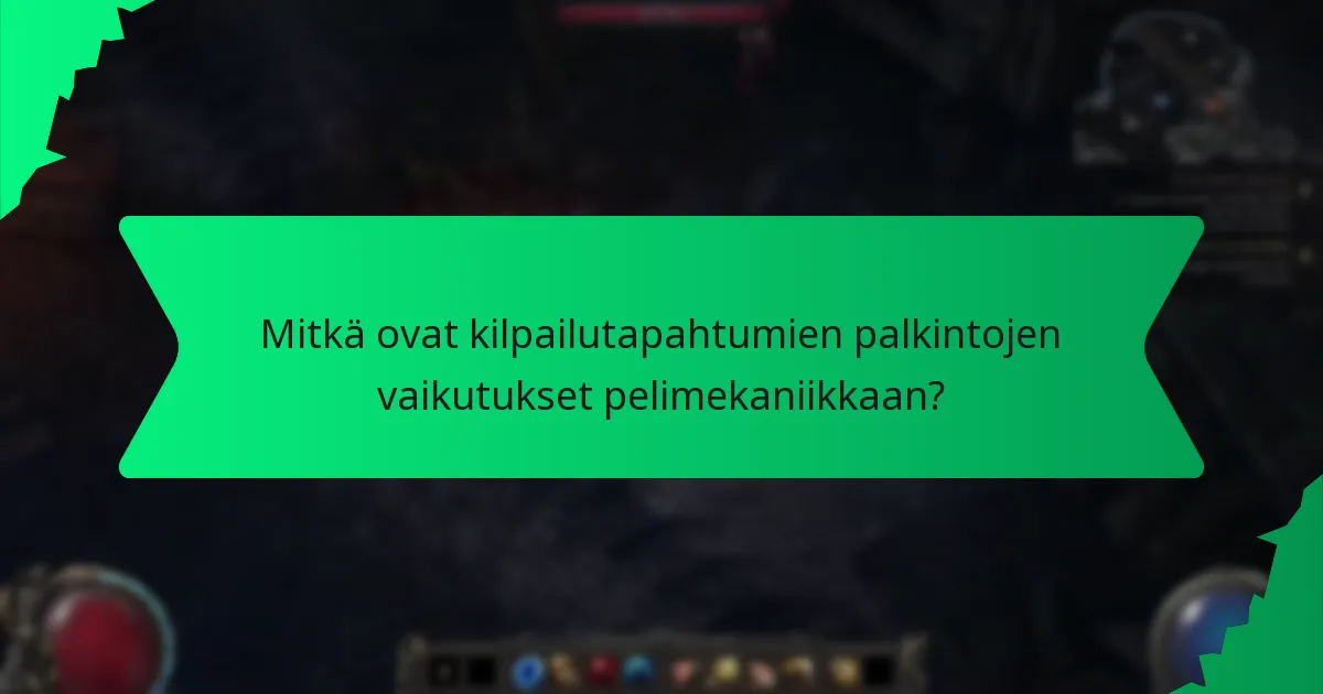 Mitkä palkinnot ovat tavoiteltavia kilpailuajoissa?