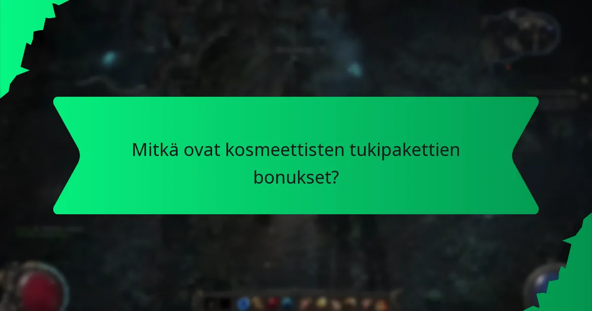 Millaisia efektejä kosmeettisilla esineillä on?