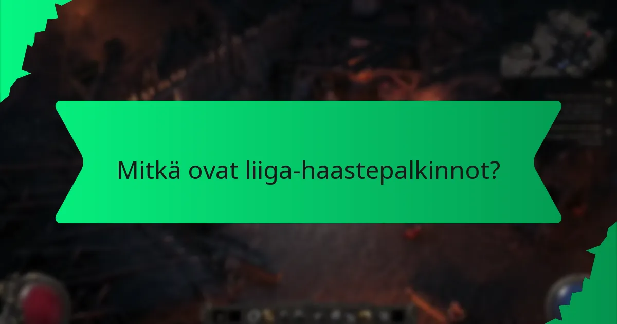 Kuinka väri merkitsee arvoa liiga-haastepalkinnoissa?
