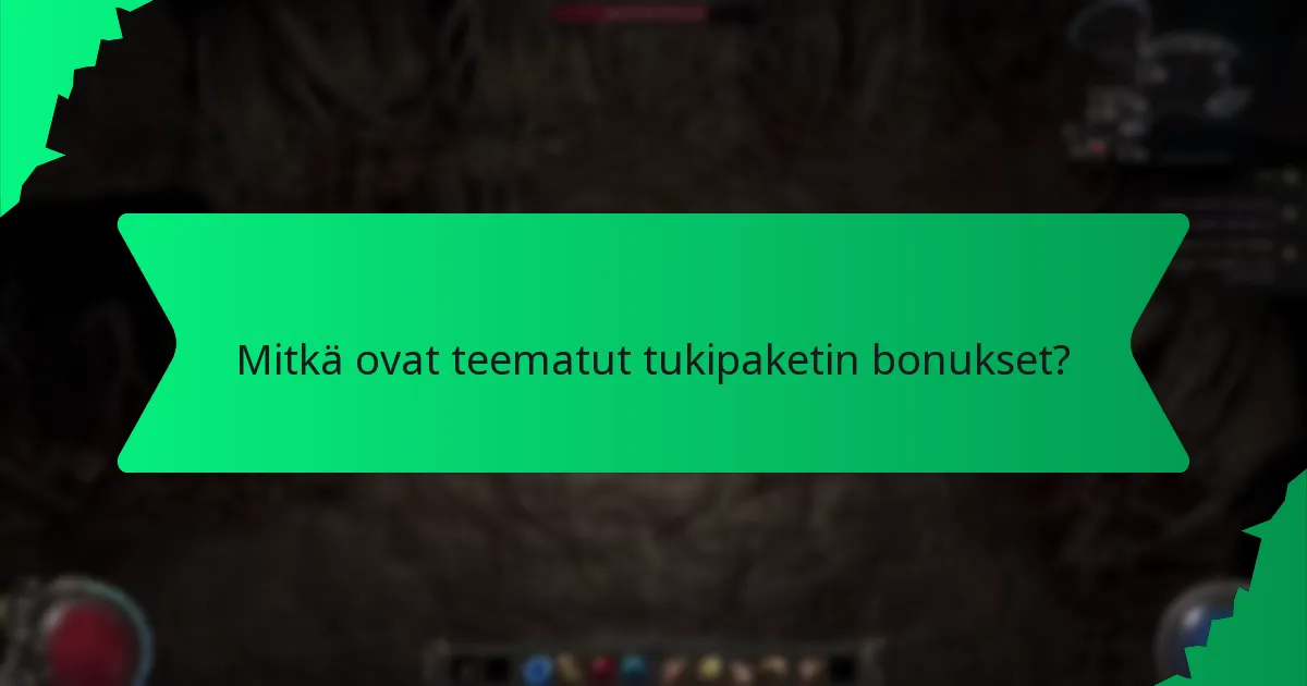 Kuinka valita paras teemattu tukipaketti?